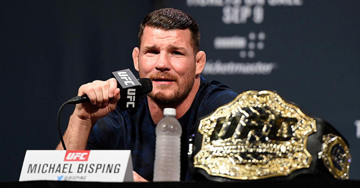 Michael Bisping at Press event