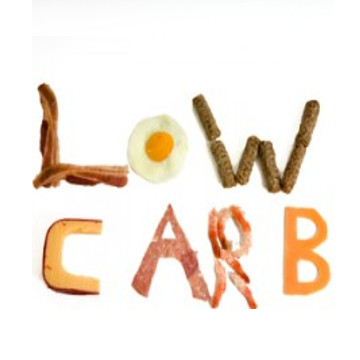 diet low carb spelling meat protein fried egg carrot chops