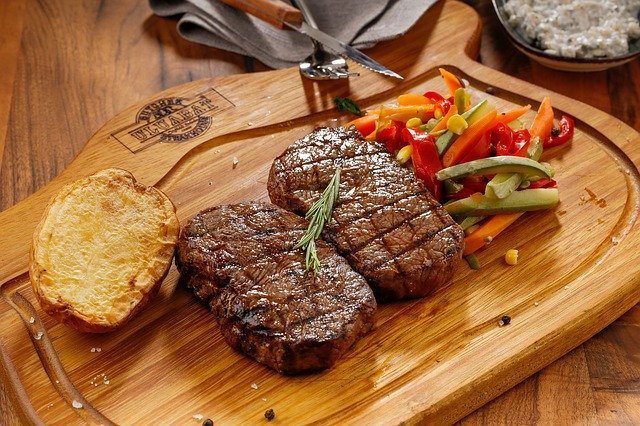 Beef Steak Healthy Diet for Athletes