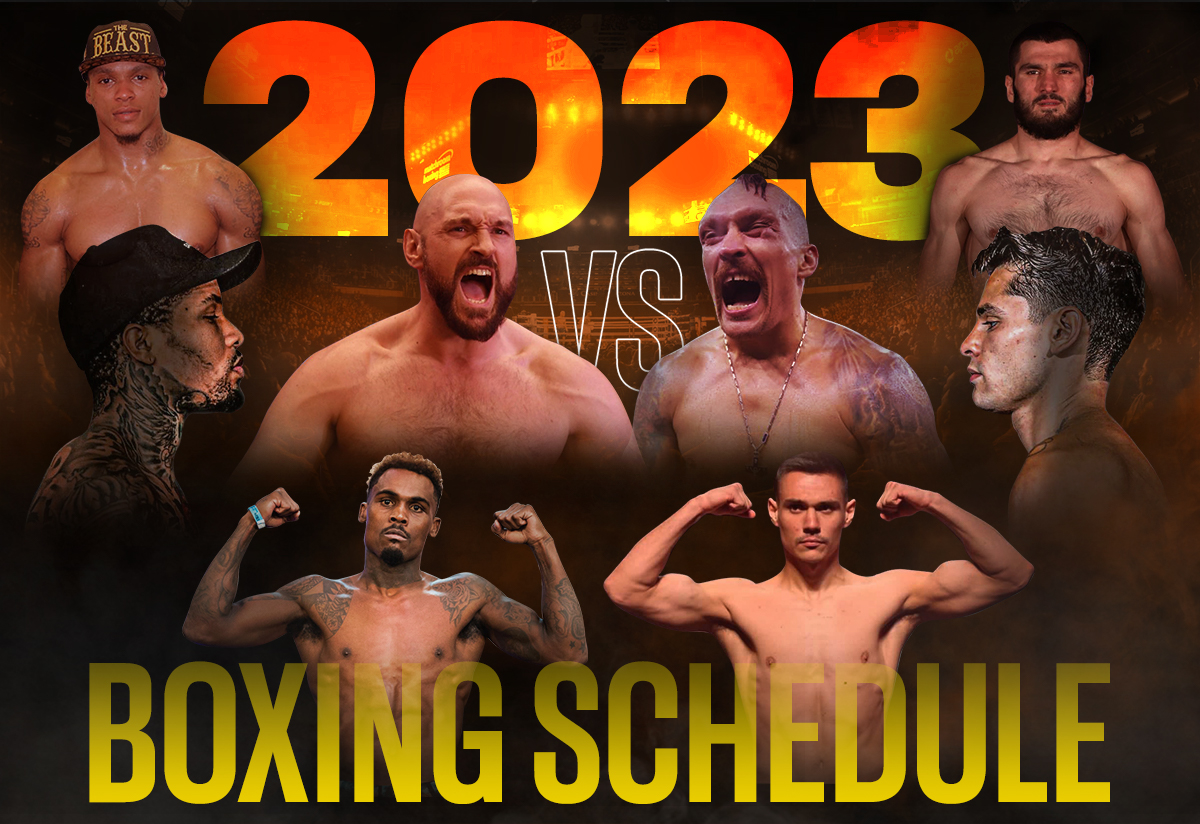 Boxing Schedule 2023 Big Boxing Fights Coming Up 2023 