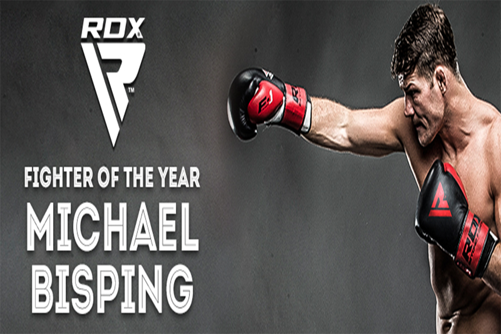 Michael Bisping award Fighter of the Year – ‘Rolling Stone Magazine & Fox Sports’