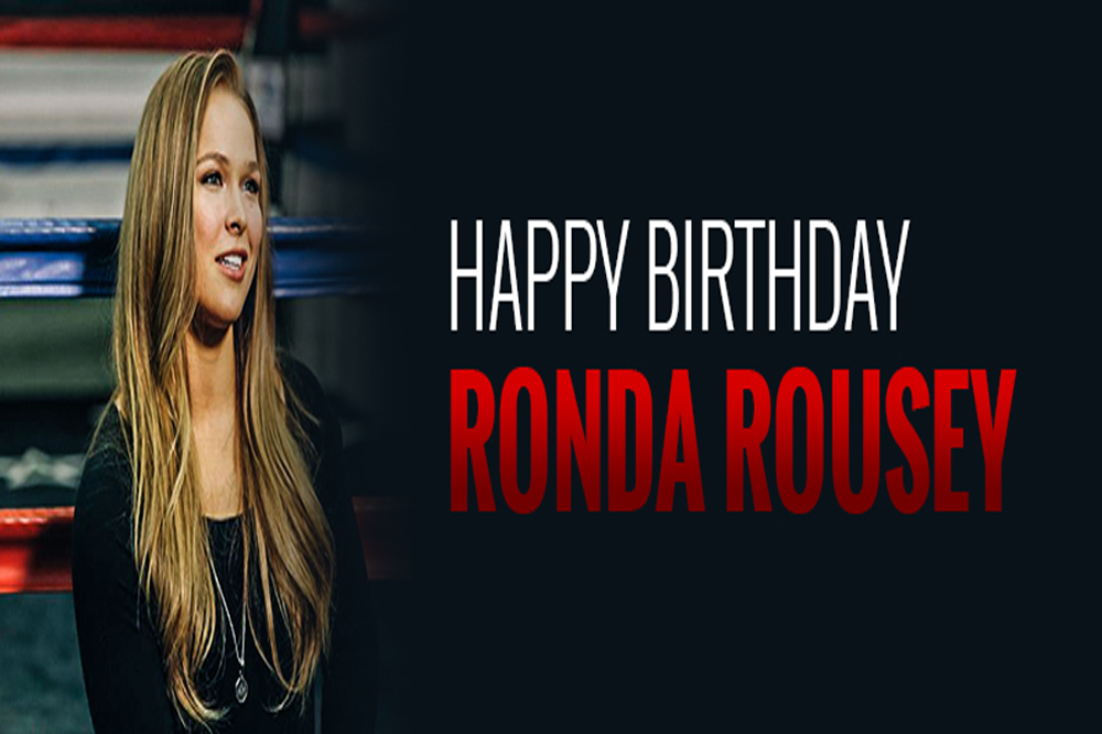 Happy Birthday Ronda