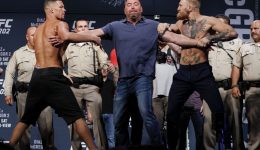 McGregor vs Diaz, White at presser, McGregor vs Diaz