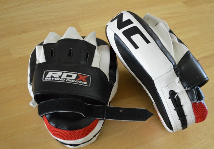 Black, white and red RDX focus pads
