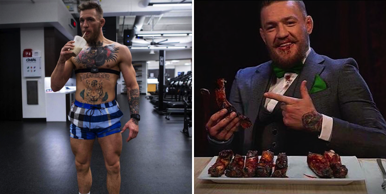 what diet is connor mcgregor on