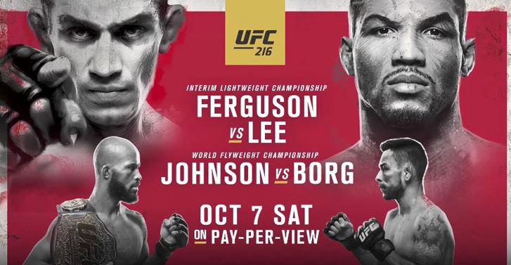 UFC 216 – The Fighters’ Skills at Display