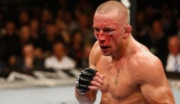 GSP Rushed To Hospital After Defeating Bisping In UFC’17