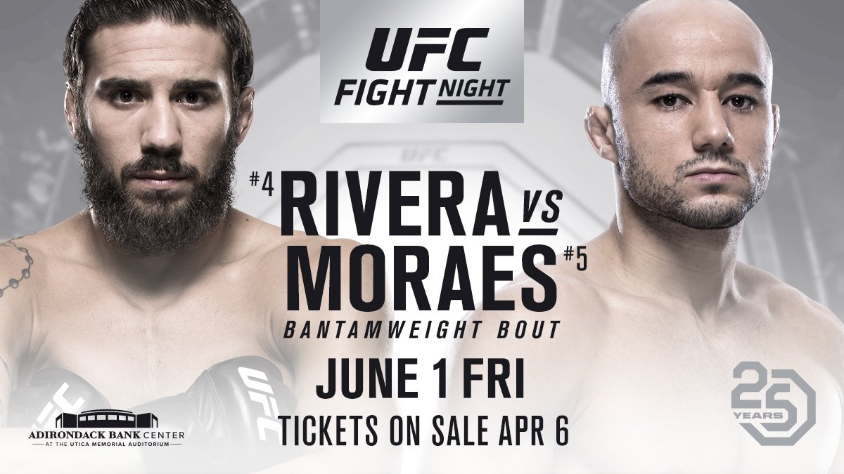 UFC Fight Night 131: Jimmie Rivera And Marlon Moraes Lock Horns At New York