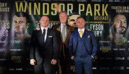 Carl Frampton Geared Up To Defend His Title WBO Featherweight Title At Home Soil