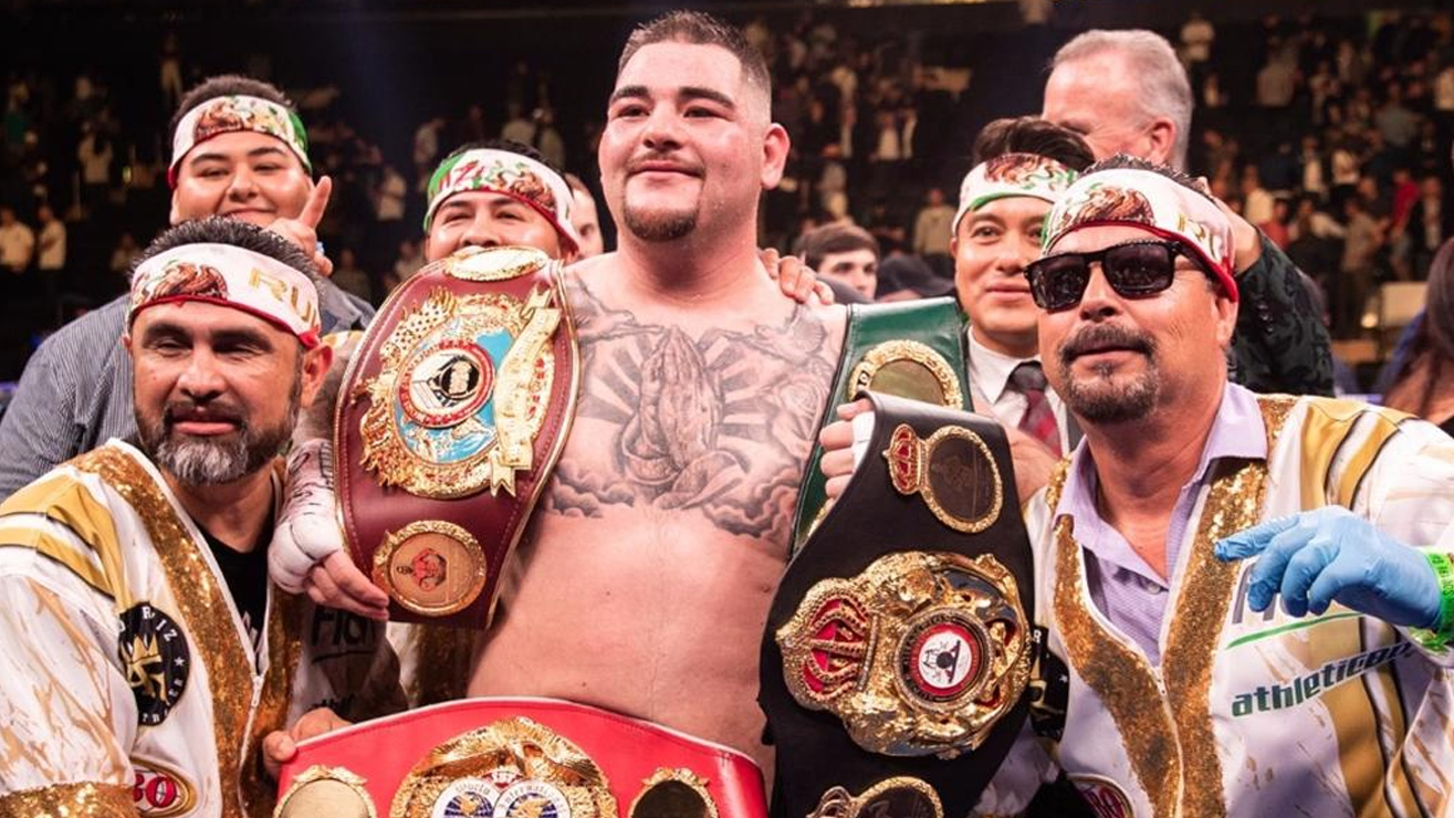 Andy Ruiz Jr. mistakes own trainer for Anthony Joshua