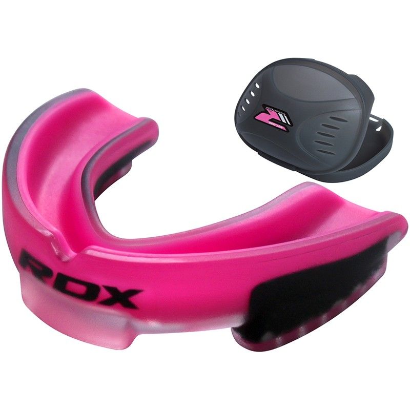 RDX G1 Pink Non Latex Mouth Guard Gum Shield for Women