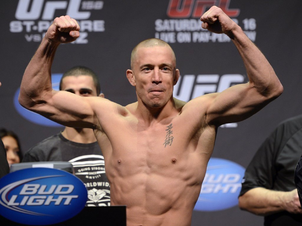 GSP following workout routine exercises