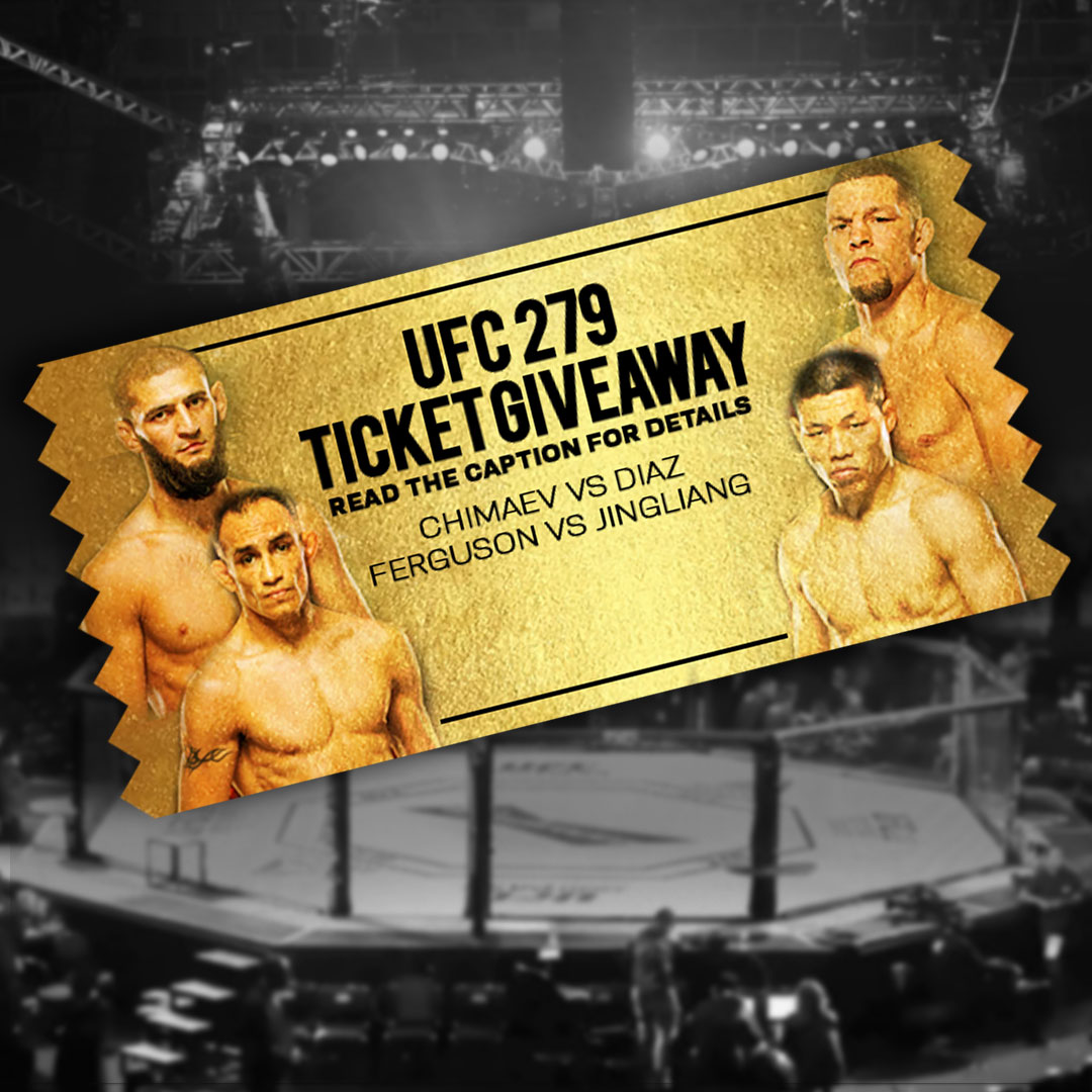 RDX Giveaway! Watch UFC 279: Chimaev vs Diaz Live!