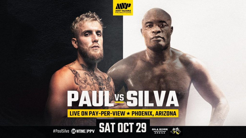 Jake Paul Vs Anderson Silva | Pay Per View PPV | Desert Diamond Arena, Glendale, Arizona | RDX Sports