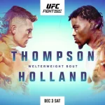 UFC Fight Night: Thompson Vs. Holland