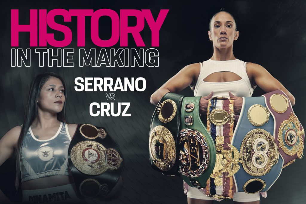 Amanda Serrano vs Erika Cruz RDX Sports Banner