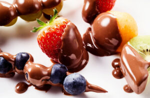 Chocolate-Dipped Fruit Medley